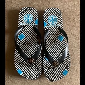 Authentic Tory Burch Flip Flops